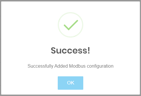 ModbusConfigAddSuccess