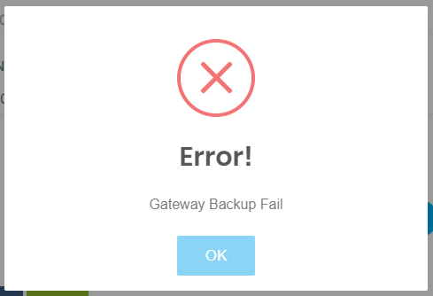 GatewayBackUpFailure