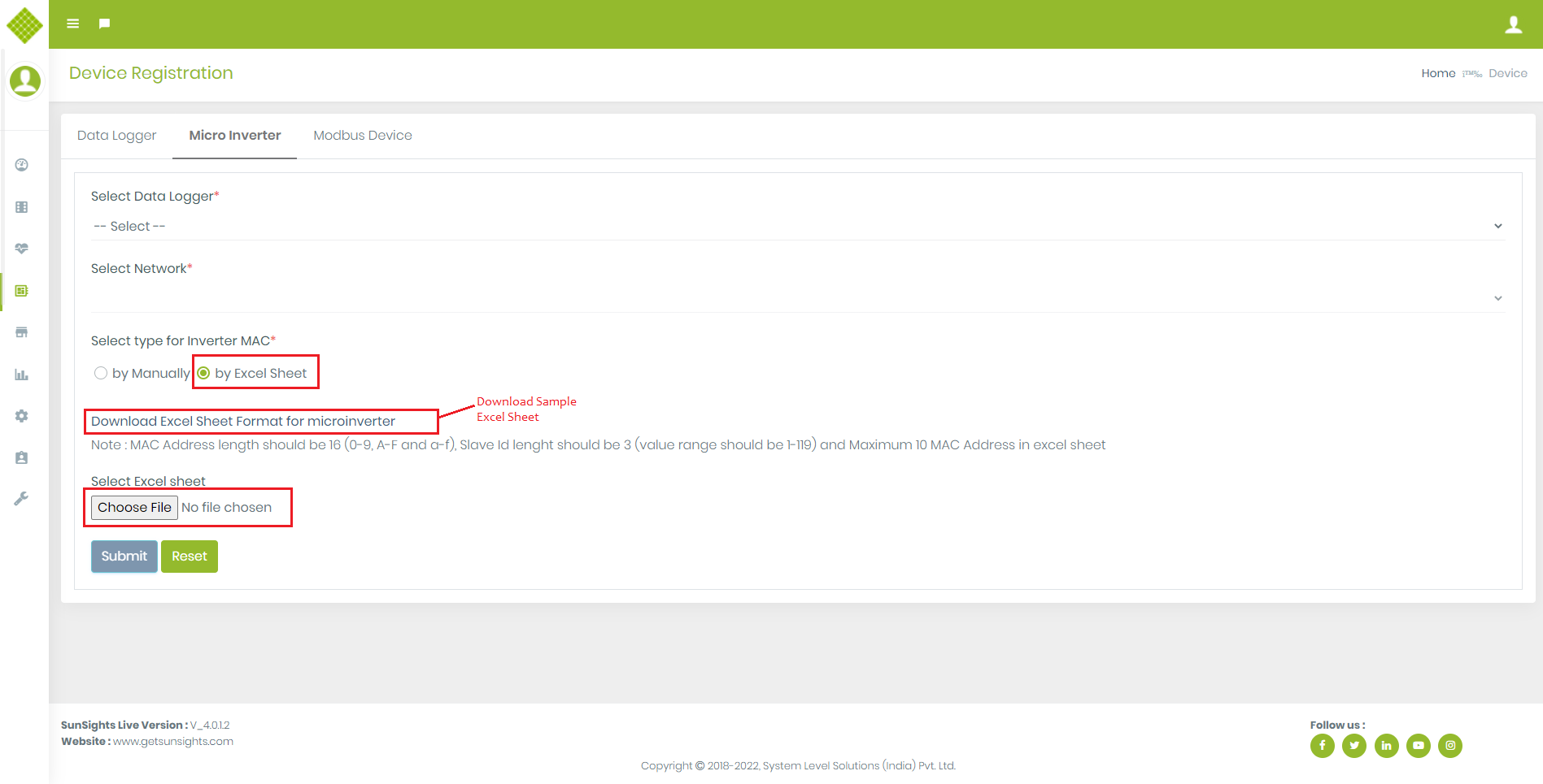 MicroInverterByExcel