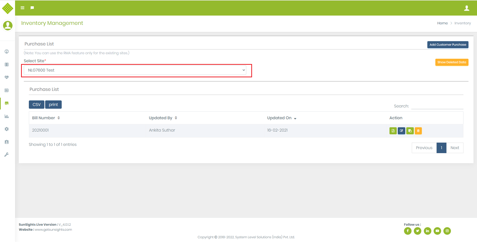 InventoryManagementSiteSelect