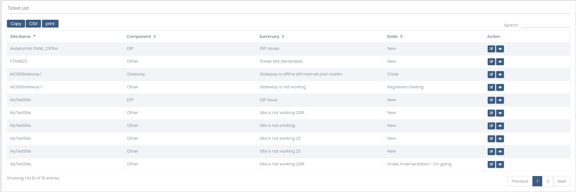 SupportViewTicketList