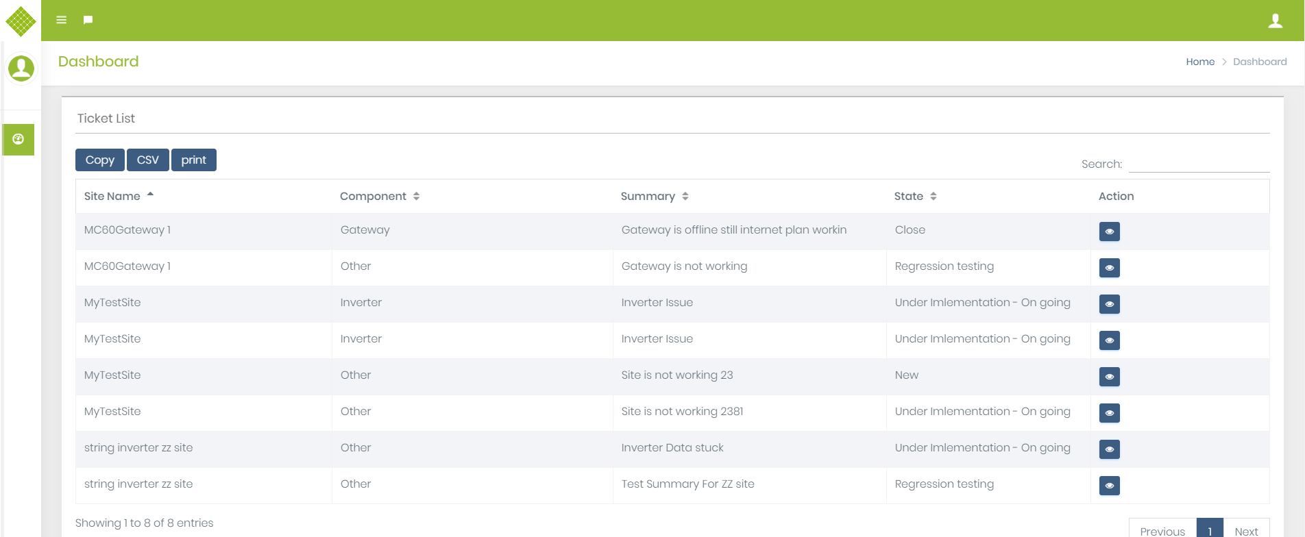 SupportViewTicketList