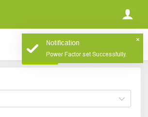 ControlPowerFactorResponse