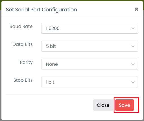 SerialPortConfigForm